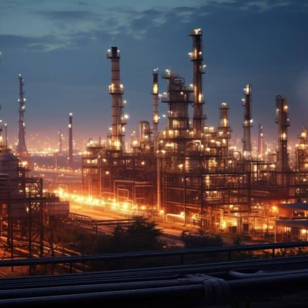 Image of industrial plant in Port Arthur, Texas